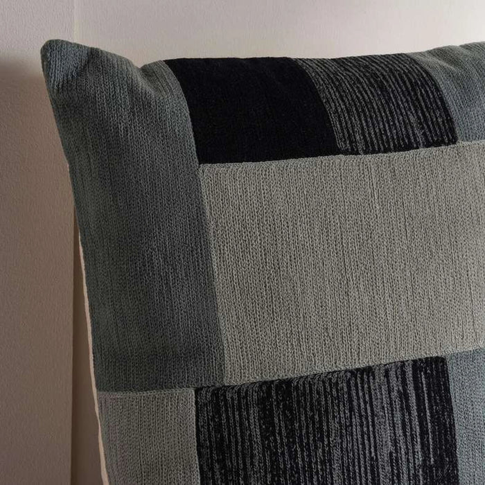 Symphony Embellished Down Alternartive Filled Cushion 50X50Cm - Black