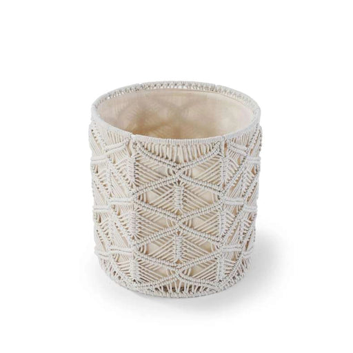 Syndril Macrame Round Baskets Dia30X32Cm - Natural PAN HOME