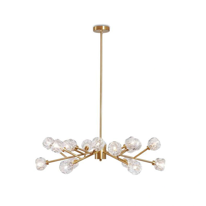 Synergy Bright 18-Light G9 Chandelier Dia90Cm - Brass
