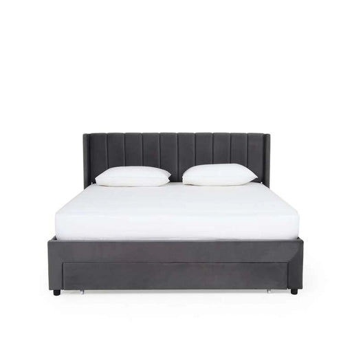 Syran King Bed - Grey Pan Home