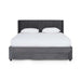 Syran Smart Queen Bed With 1 Drawer - Grey Pan Home