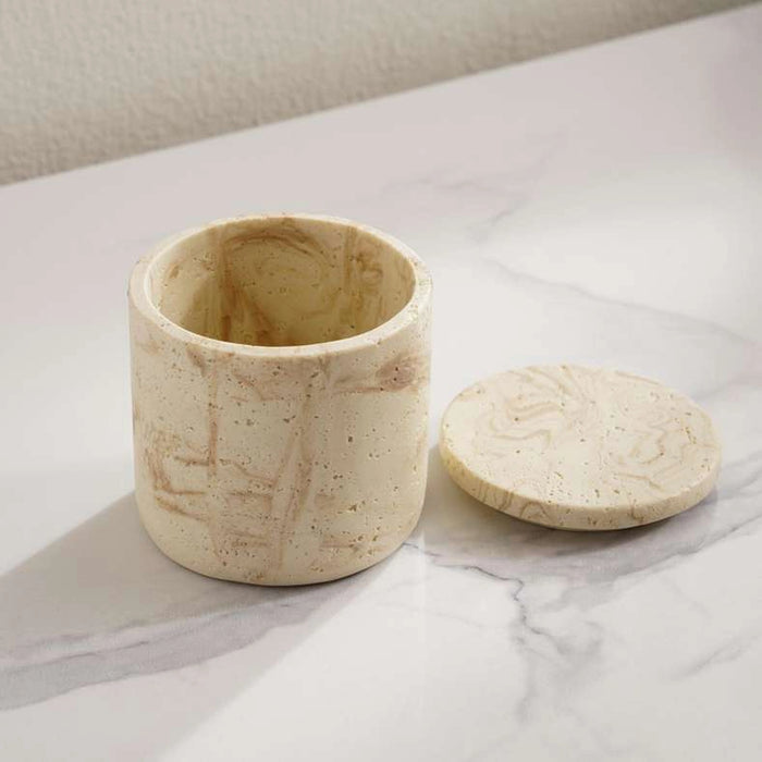 Tabinda Cotton Jar Dia10X10Cm - Beige