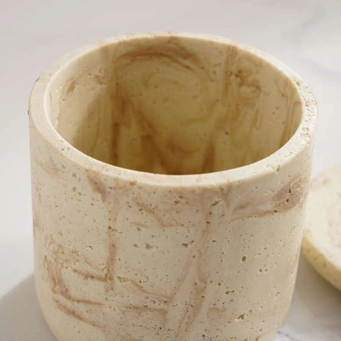 Tabinda Cotton Jar Dia10X10Cm - Beige