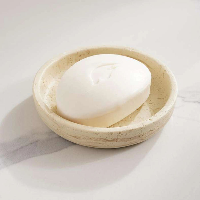 Tabinda Soap Dish 13X8.5X1.8Cm - Beige
