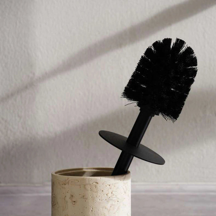 Tabinda Toilet Brush Holder Dia10.7X15.8Cm - Beige