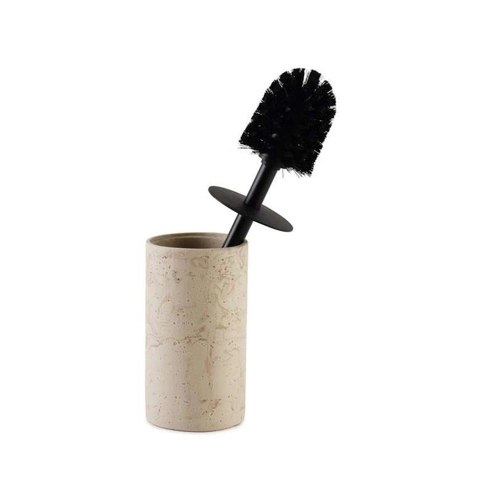 Tabinda Toilet Brush Holder Dia10.7X15.8Cm - Beige