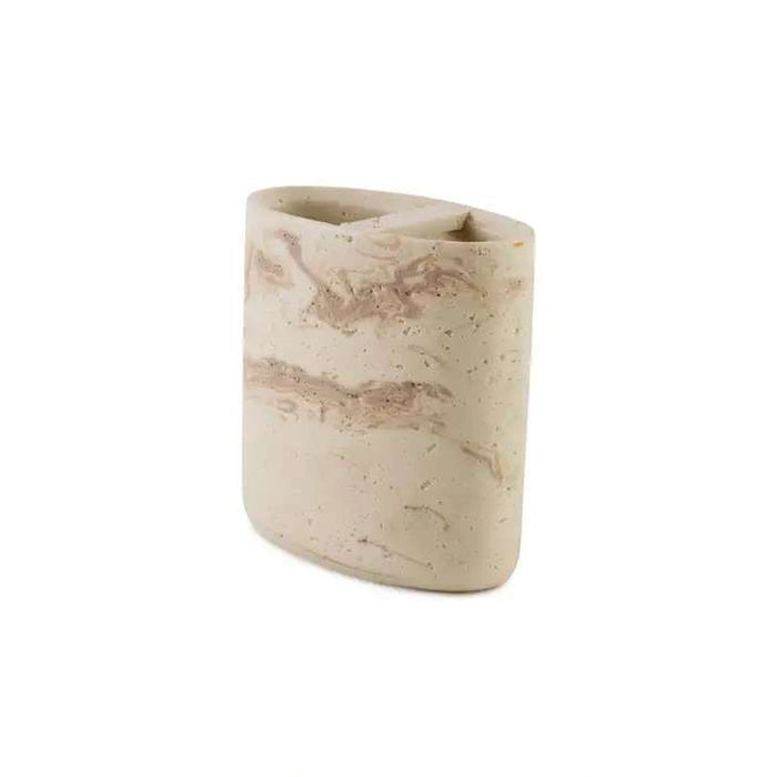 Tabinda Toothbrush Holder Dia8.3X10.2Cm - Beige