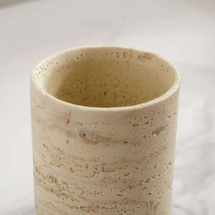 Tabinda Tumbler Dia8.1X10.2Cm - Beige
