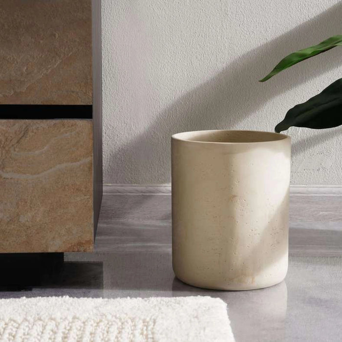 Tabinda Waste Bin 20.5X20.5X24.0Cm - Beige