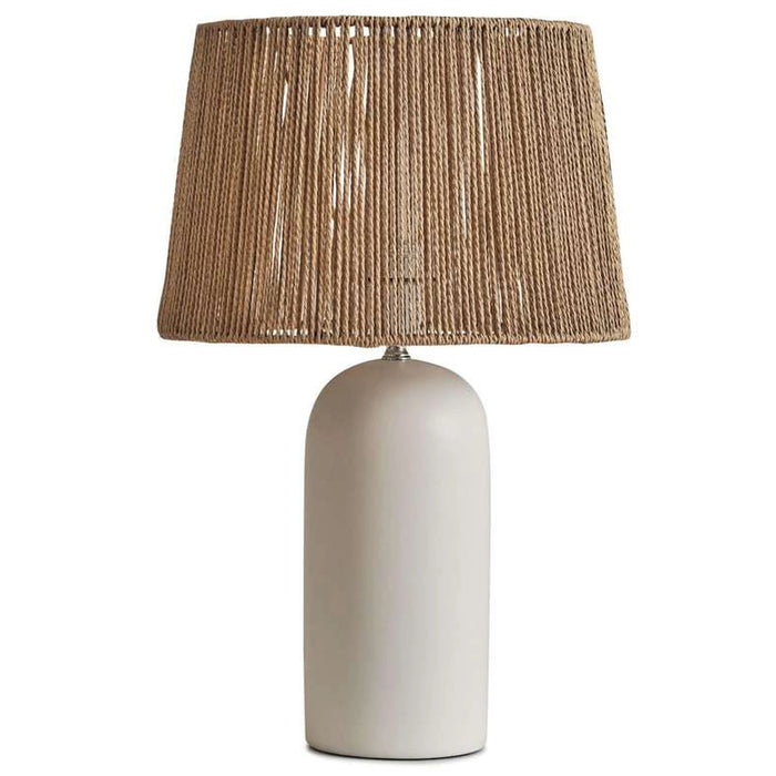 Taegan E-27 Ceramic Table Lamp Dia 30X46.5Cm - Natural