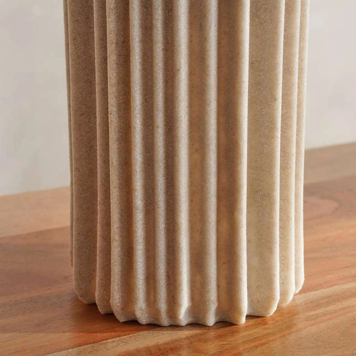 Talia Polyresin Decor Vase 16.5X16.5X36Cm - Beige
