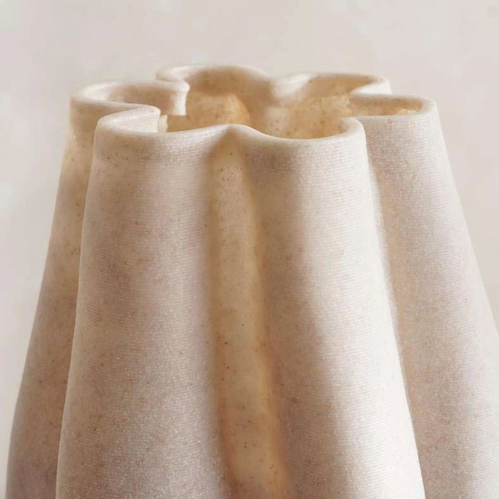 Talia Polyresin Decor Vase 22X20X34.5Cm - Beige