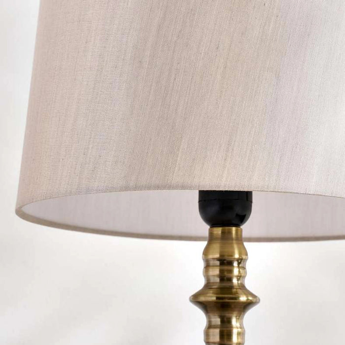 Tamonte E27 Metal Table Lamp Dia 28X55Cm - Bronze