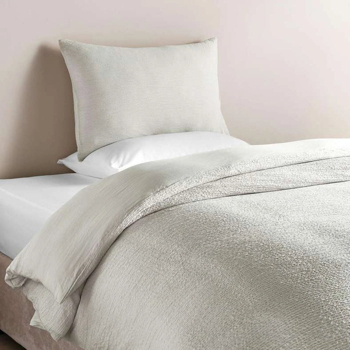 Tansy 2- Piece Seersucker Full Duvet Cover Set 160X200Cm - Beige