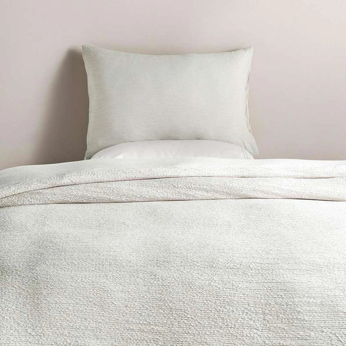 Tansy 2- Piece Seersucker Full Duvet Cover Set 160X200Cm - Beige