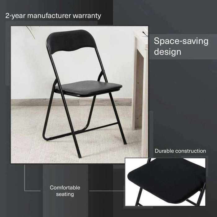 Tarno Folding Chair - Black
