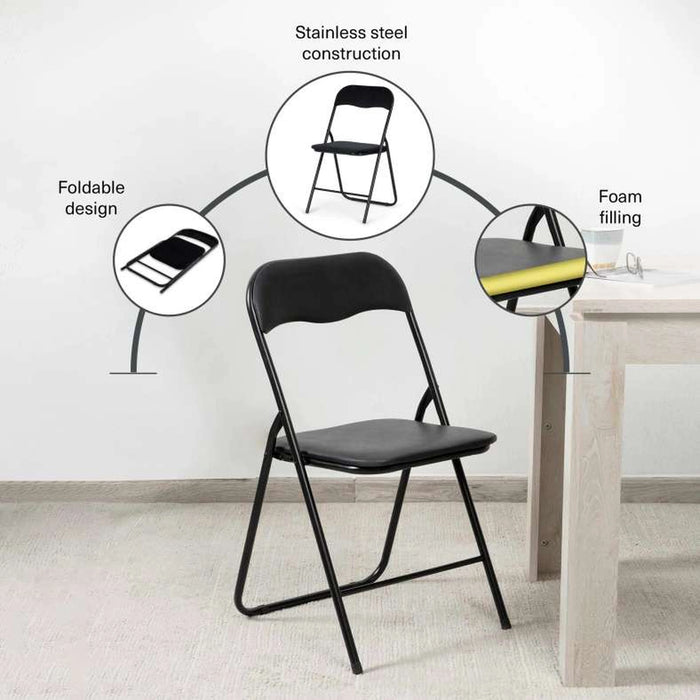 Tarno Folding Chair - Black