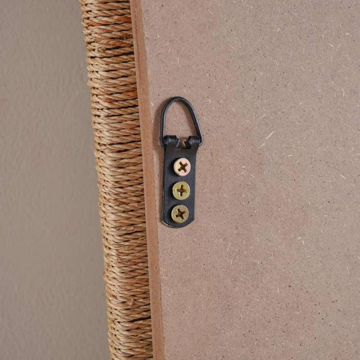 Tarra Jute Arch Leaner Floor Mirror 120X200Cm - Natural