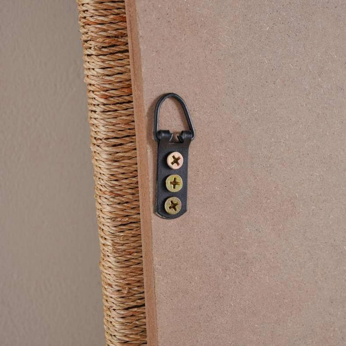 Tarra Jute Leaner Floor Mirror 180X90Cm - Natural