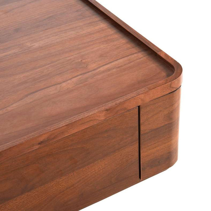 Tarsus Coffee Table With Lift Top Veneer - White Walnut