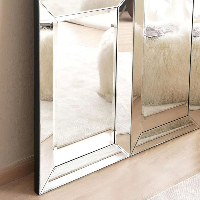 Tatra Floor Mirror 110X220Cm - Silver
