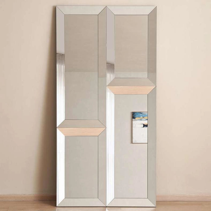 Tatra Floor Mirror 110X220Cm - Silver