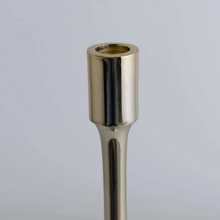 Tatum Taper Holder 11X11X39Cm-Gold