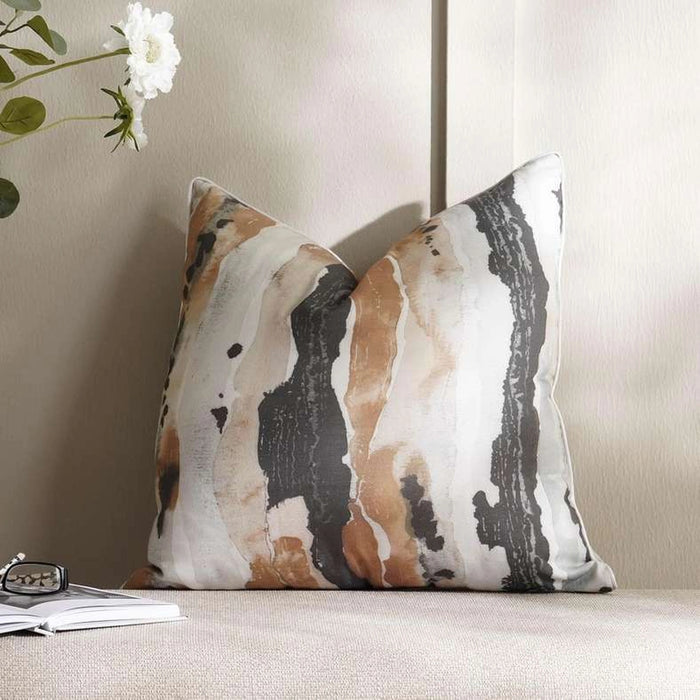 Tavros Printed Filled Cushion 50X50Cm-Beige