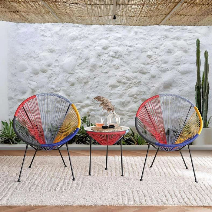 Teatime Garden Lounge Set 1+2 - Multicolor