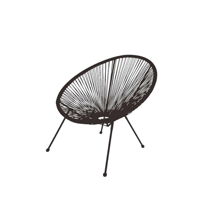 Teatime Outdoor Garden Chair - Black