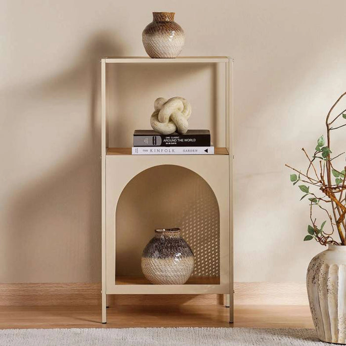 Teca Shelving Unit 3 Tier - White