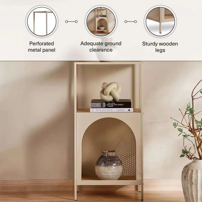 Teca Shelving Unit 3 Tier - White