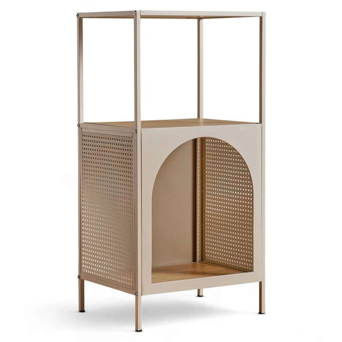 Teca Shelving Unit 3 Tier - White