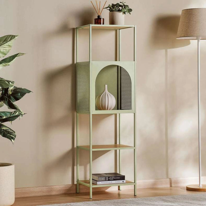 Teca Shelving Unit 5 Tier - Green