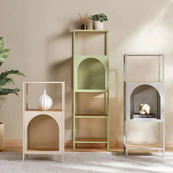 Teca Shelving Unit 5 Tier - Green