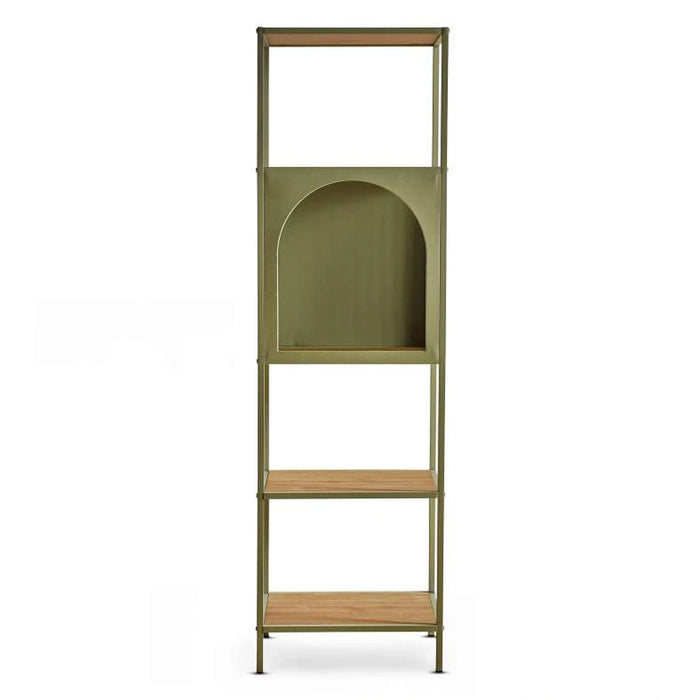 Teca Shelving Unit 5 Tier - Green