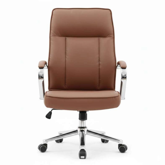 Tectonic High Back Office Chair - Brown