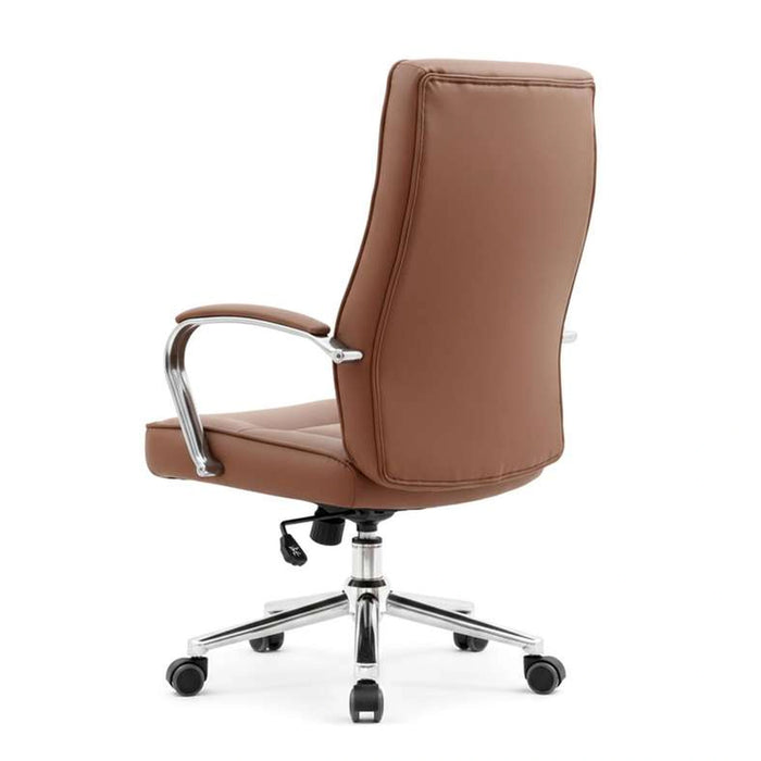 Tectonic High Back Office Chair - Brown