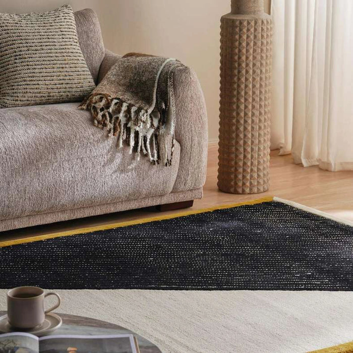 Tedson Hantufted Wool Rug 160X230Cm - Black