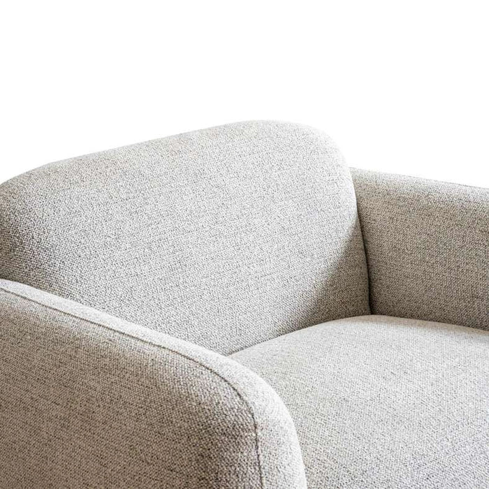 Teek Single Seater Sofa- Grey