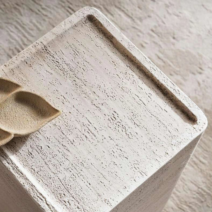 Teles End Table - Beige