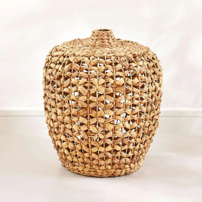 Temara Water Hyacinth Vase 41X41X48Cm- Natural
