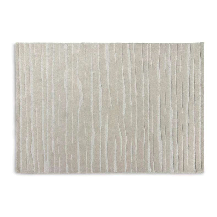 Terrain Border Handmade Premium Wool Rug 200X300Cm - Beige