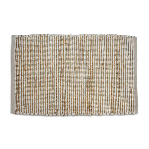 Terrana Handwoven Jute & Cotton Dhurrie 120X180Cm - Natural PAN HOME