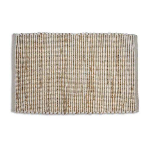 Terrana Handwoven Jute & Cotton Dhurrie 60X90Cm - Natural PAN HOME