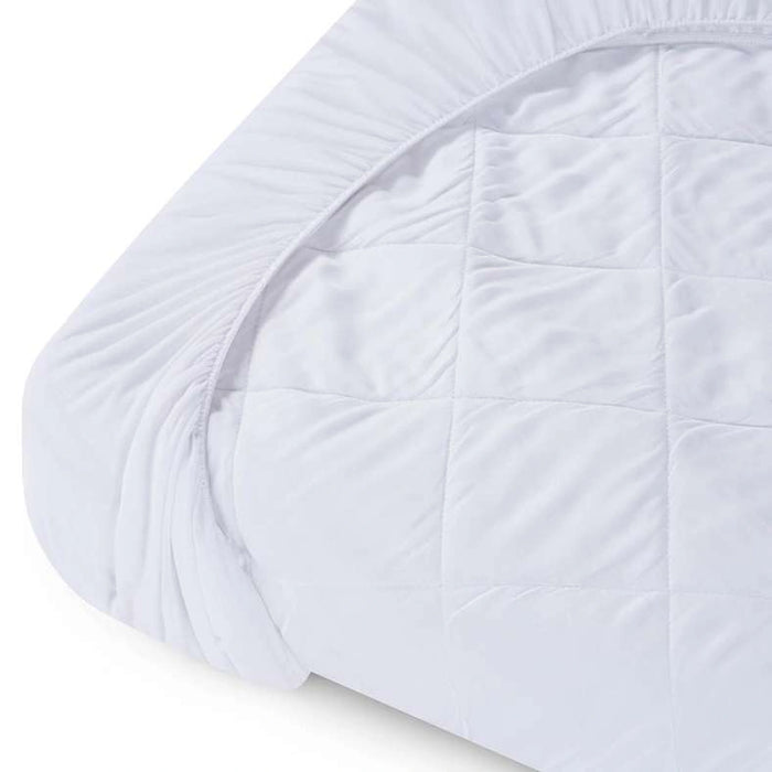 Terry Waterproof Mattress Protector 120X200X33Cm - White