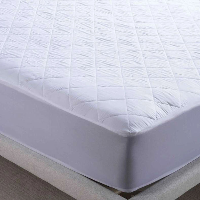 Terry Waterproof Mattress Protector 120X200X33Cm - White