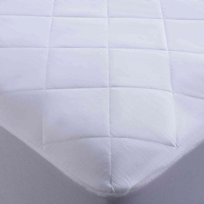 Terry Waterproof Mattress Protector 120X200X33Cm - White