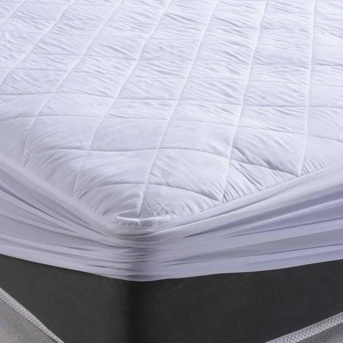 Terry Waterproof Mattress Protector 120X200X33Cm - White
