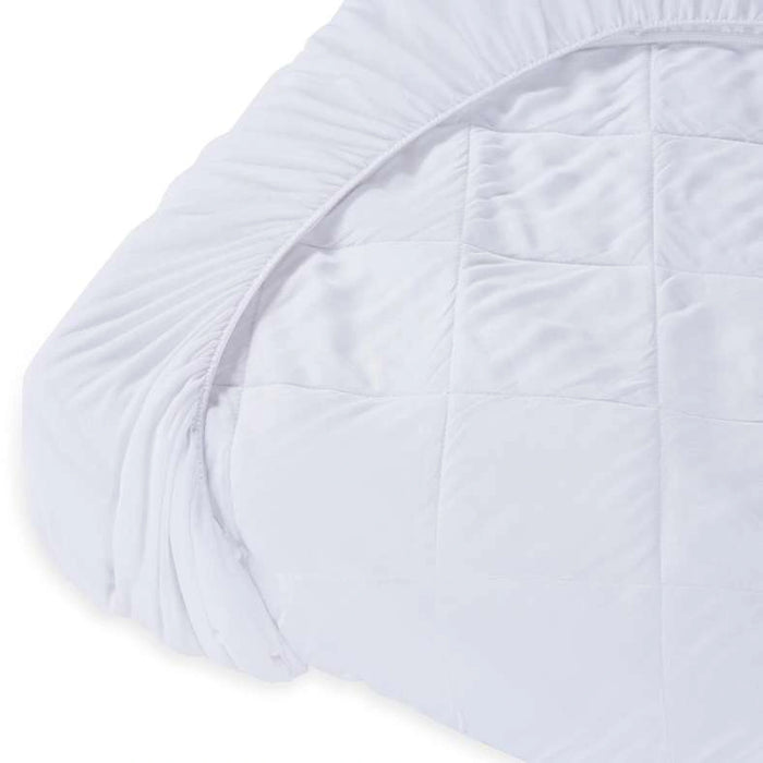 Terry Waterproof Mattress Protector 200X200X33Cm - White